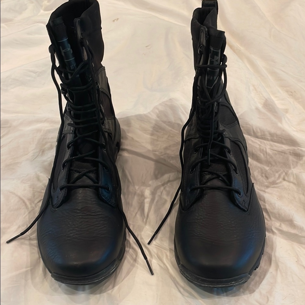 Black under armour Tactical Boots. size 12